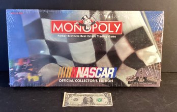 NASCAR Monopoly Board Game Never Opened! New Old Stock!