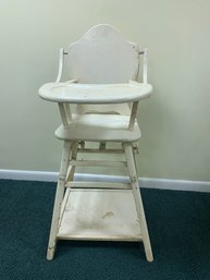 Mid Century Folding High Chair