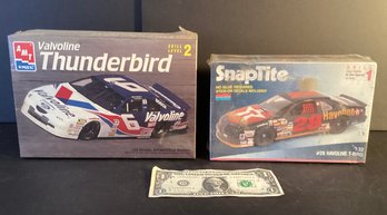 2 Model NASCAR Kits!  One At Skill Level  2 And One SnapTite (no Glue Needed).