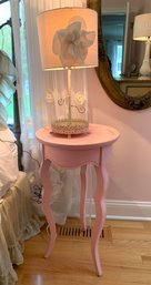 Cute Painted Side Table For Bedroom Of Living Room
