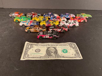 NASCAR 12 Collectable Matchbox Cars  Not Used With No Boxes
