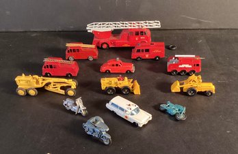 Lot Set Of 13 Mini Metal Trucks, Matchbox/Lesney Brand