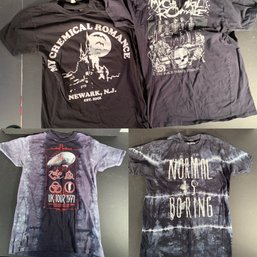 4 Rock Concert Tee Shirts