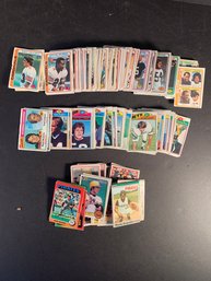 Approximately OneApproximately 100 To 150 NFL And Baseball Cards From The 1970s And Early 1980s