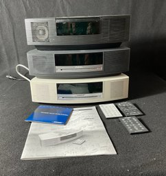 3 Bose Radios / CD Players