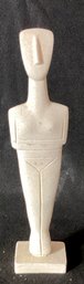 Stone Composite Cycladic Art Figurine Of A Woman