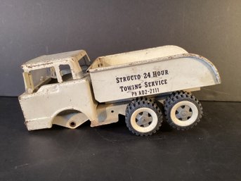 Vintage Structo 24 Hour  24 Hour Towing Service Vehicle  For Restoration.