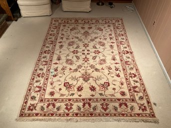 103 X 71 Handmade Ushack Wool Carpet Great Muted Tones