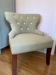 Nicely Upholstered Mid Century Style Upholstered Chair