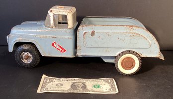 Vintage Pressed Steel Buddy L Flat Tire Wrecker From The 1960s