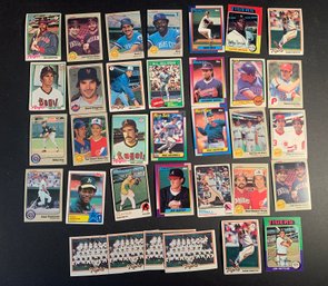34 Vintage Baseball Cards From The 1970s - 1980s