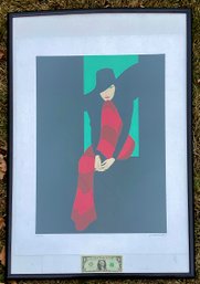 Late 20th Century Amleto Dalla Costa Signed  227/325 Serigraph  With Authentication Stamp