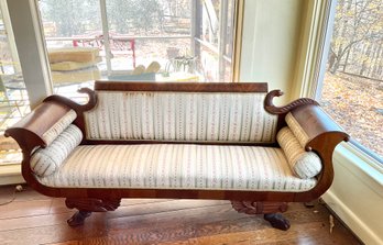Antique American Federal Sofa Circa 1820