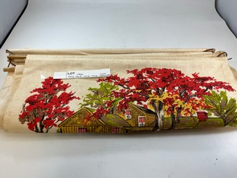 LOT OF 5 VINTAGE CLOTH YEAR CALENDARS (1966-1968)