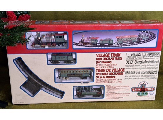 Lemax Village Collection Village Train With Circular Track 24' Diam