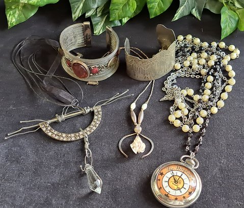 Collection Of Boho, Witchy Costume Jewelry