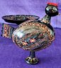 Beautiful Vintage Wooden Painted Chickens From The Ukraine