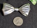 Sterling Bow Pin/ Pendant