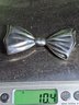Sterling Bow Pin/ Pendant