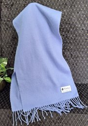 Stunning Periwinkle Cashmere Scarf