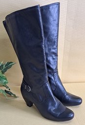 Vegan Leather Bare Traps Boots