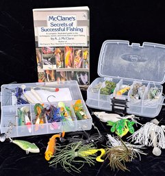 Fishing Lures And A Secrets Of Fishing Book!