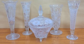 Vintage Crystal And Glass Collection