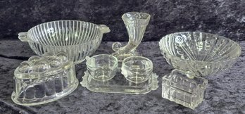 Stunning Vintage Clear Glass Selection