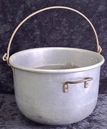 Huge Vintage Aluminum Pot W/ Handle