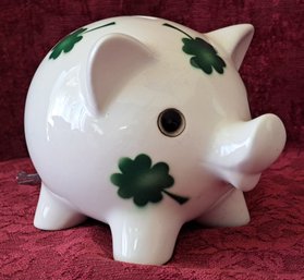 Vintage Goebel Four Leaf Clover Piggy Bank