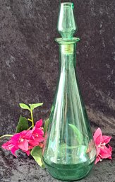 Vintage Green Genie Bottle
