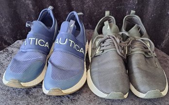 Two Pairs Of Nautica Shoes Size 12