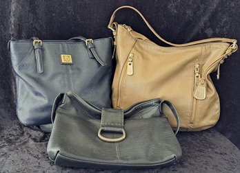 Trio Of Leather Bags