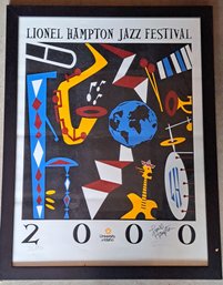 S/ N  U Of Idaho Lionel Hampton Jazz Festival Poster