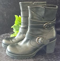 BOC Black Leather Boots