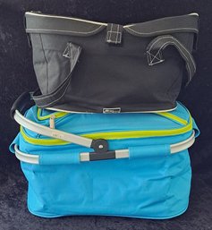 2 Soft Sided Insulated Coolers Picnic Baskets