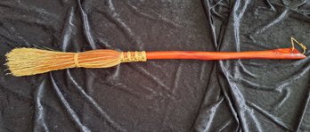 Fantastic Handcrafted Witch's Broom