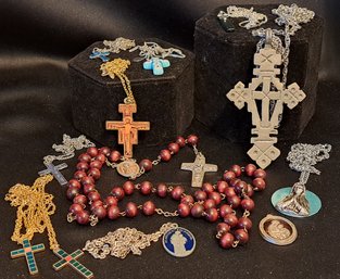 Collection Of Vintage And Contemporary Religious Pieces