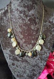 Sterling And Faux Pearl Necklace By J. Jill