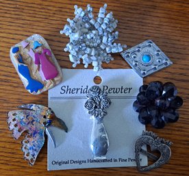 Collection Of Costume Pins/ Brooches