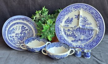 Collection Of Blue Ware
