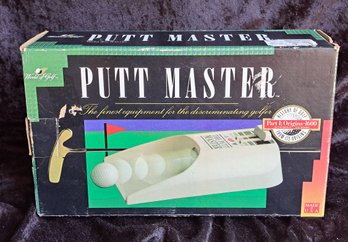 Vintage 1990 World Of Golf Putt Master Putting Practice Ball Retun