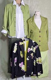 Shades Of Green Wardrobe Pieces: Coldwater Creek, Talbots And More