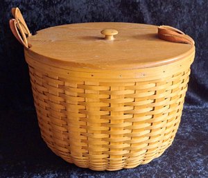 Vintage Longaberger Hostess Corn Basket