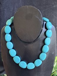 Faux Turquoise Necklace From Chaps Ralph Lauren