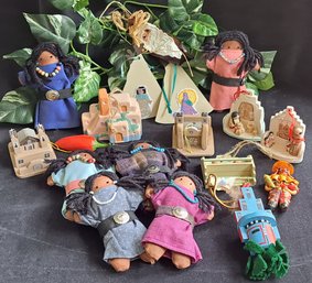 Collection Of Southwest Style Christmas Ornaments
