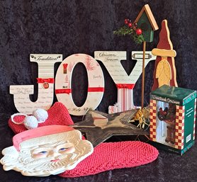 Joy And Christmas Decor