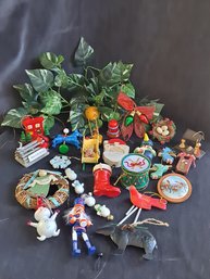 Vintage Wood Ornaments And More