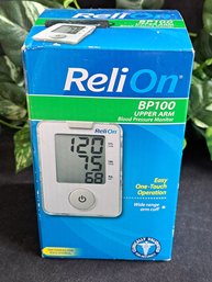 New Reli On BP100 Upper Arm Blood Pressure Monitor
