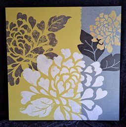 Large Contemporary Flower Print On Canvas From Hobby Lobby